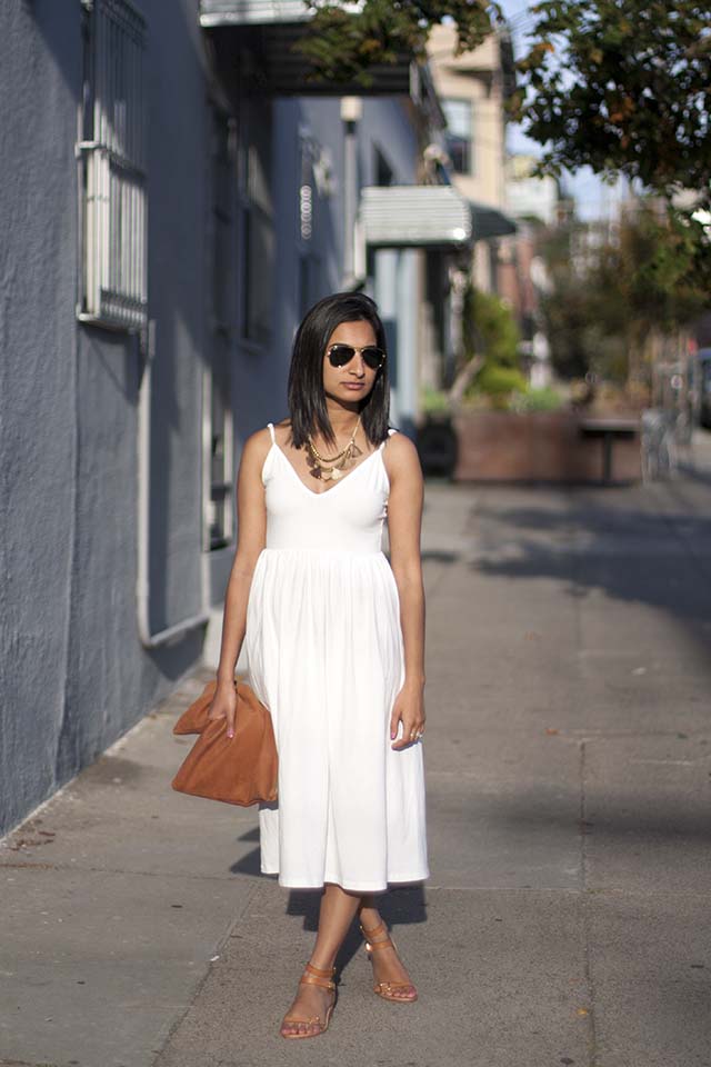 nasty gal white dress