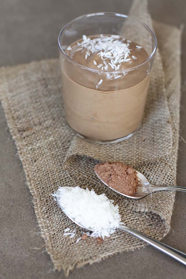 German Chocolate Cake Smoothie | Like Fresh Laundry