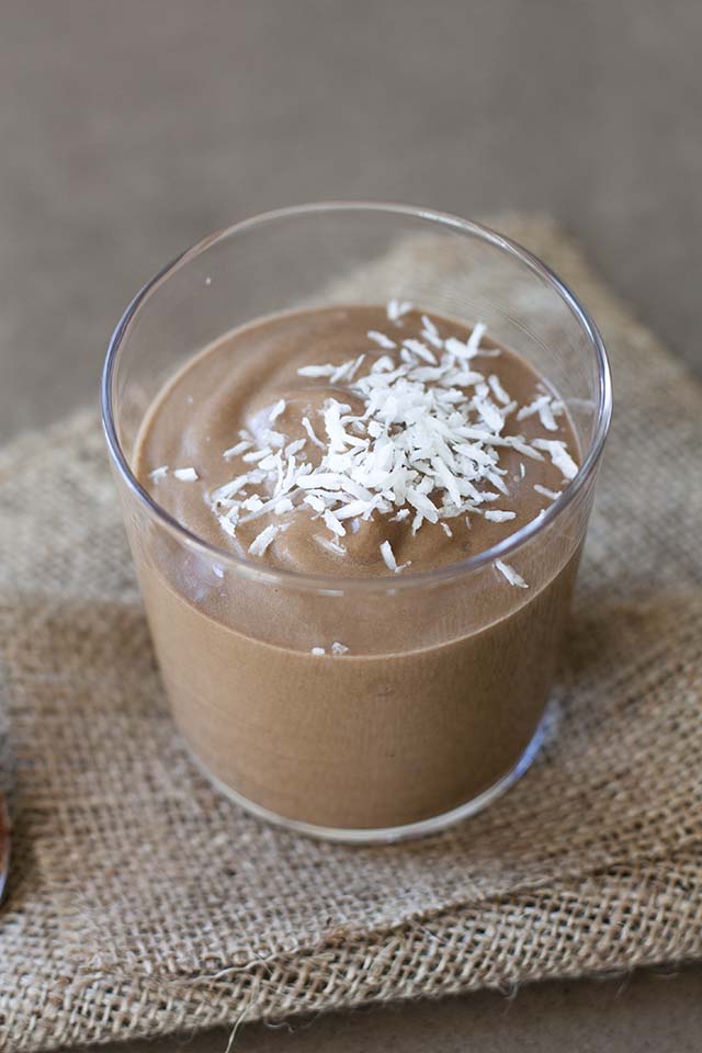 German Chocolate Cake Smoothie | Like Fresh Laundry