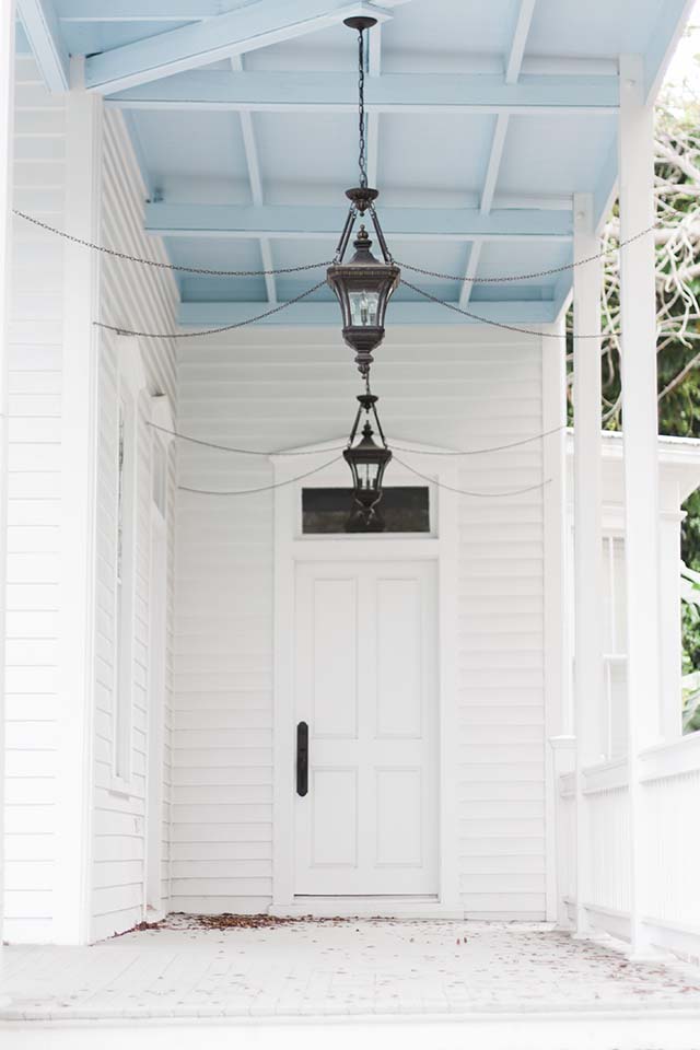 Key West home entrance