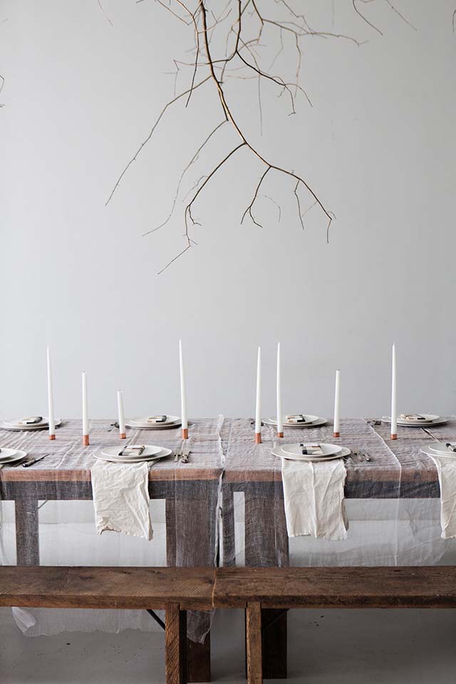 Holiday Table Decor | Like Fresh Laundry