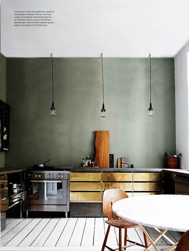 Brass cabinets | RUM magazine | Like Fresh Laundry